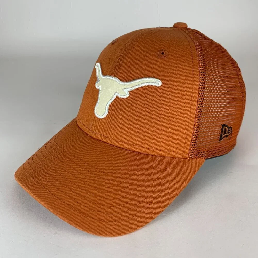Texas Longhorns NCAA Womens Orange New Era 9Forty Snapback Trucker Hat